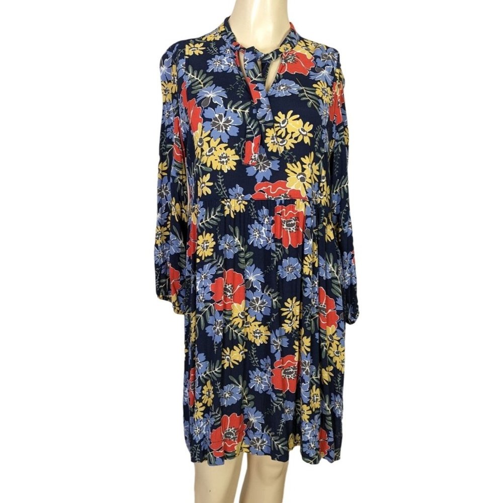 Free Assembly floral summer multicolored comfortable dress size M